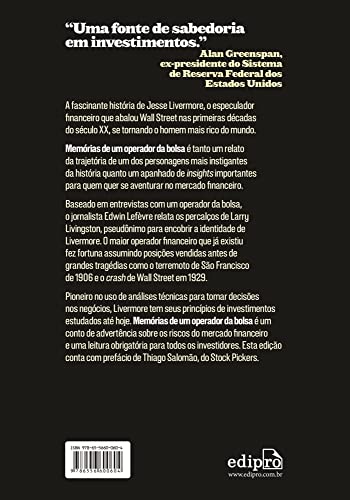 Memórias de um Operador da Bolsa: A Incrível História de Jesse Livermore