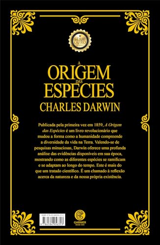 A Origem das Espécies - Edição de Luxo Almofadada