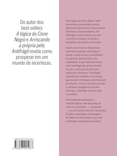 Antifrágil (Nova edição): Coisas que se beneficiam com o caos