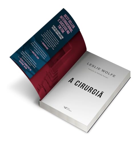 A cirurgiã - Um thriller psicológico eletrizante, repleto de reviravoltas.