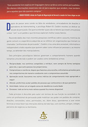 As armas da persuasão: Como influenciar e não se deixar influenciar