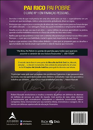 Pai rico, pai pobre: Edição de 20 anos atualizada e ampliada