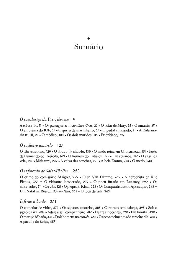 Comissário Maigret - volume 2: 1
