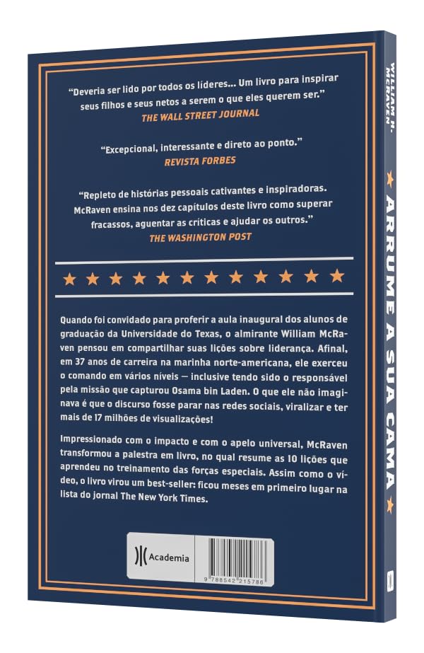 Arrume a sua cama: Pequenas coisas que podem mudar a sua vida... E talvez o mundo - 2ª Edição