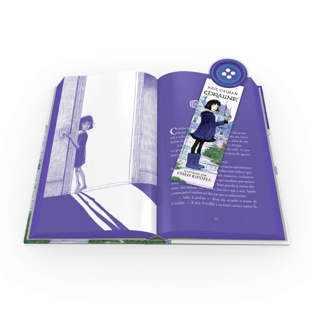 Coraline: Acompanha marcador de páginas especial
