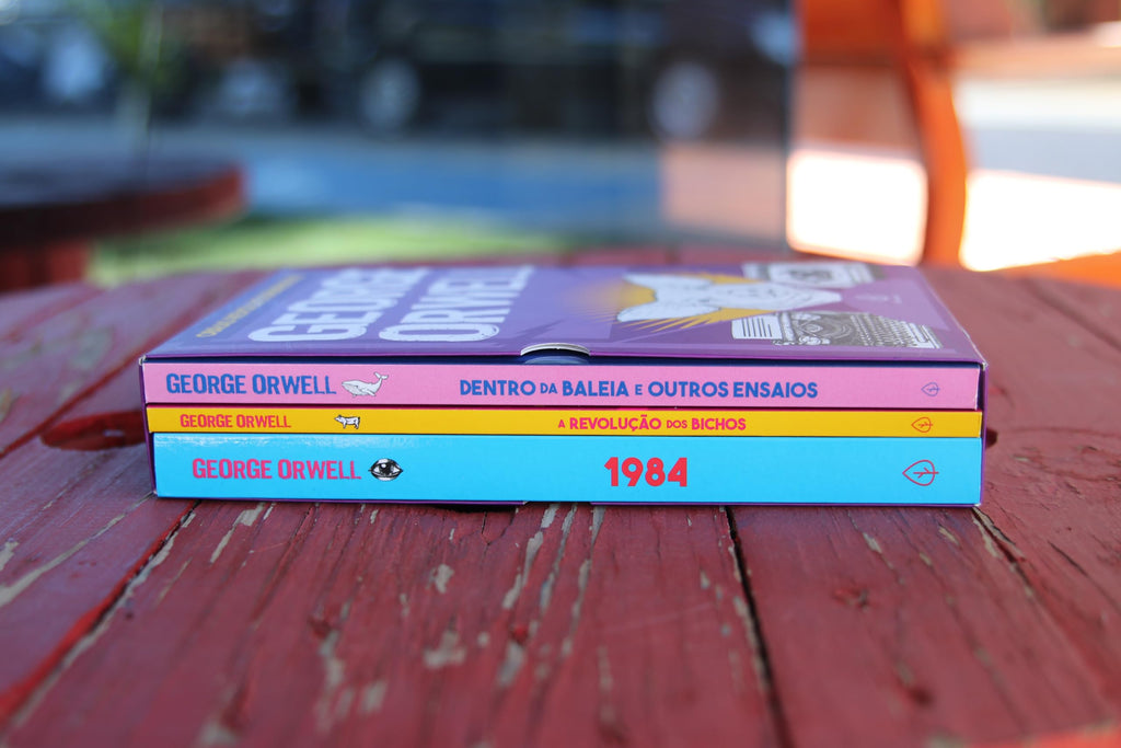 As obras revolucionárias de George Orwell - Box com 3 livros
