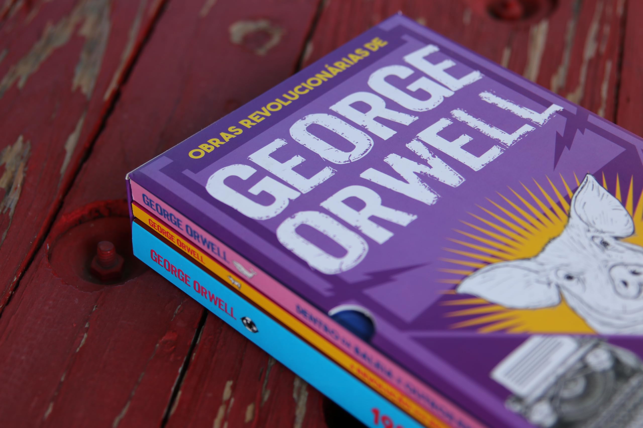 As obras revolucionárias de George Orwell - Box com 3 livros
