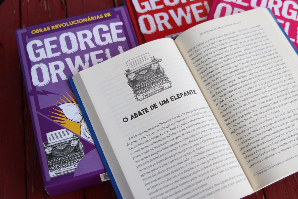 As obras revolucionárias de George Orwell - Box com 3 livros